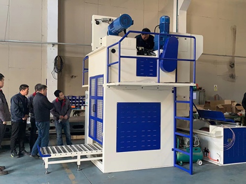 Copper coating machine & drum packing line  assemb